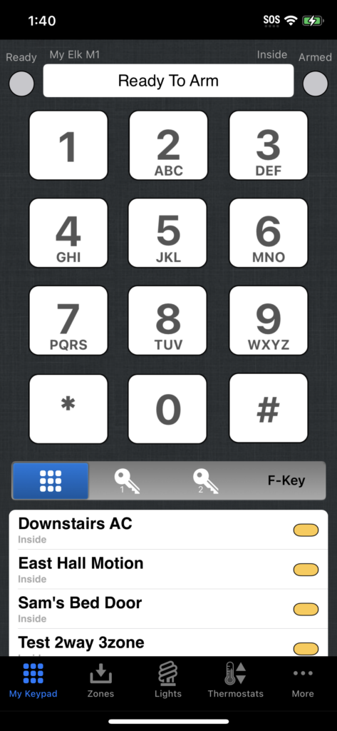 Customize the eKeypad Pro Launch Screen